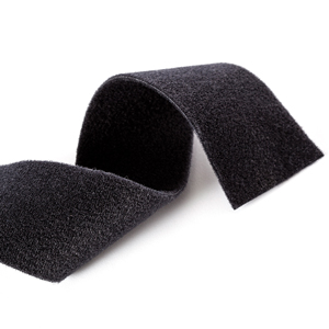 Kaksipuoleinen pehmeä nauha Orfit, 25 mm, Musta