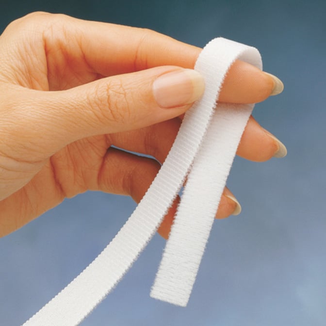 Ohut huopanauha 13 mm x 9,1 m, valkoinen