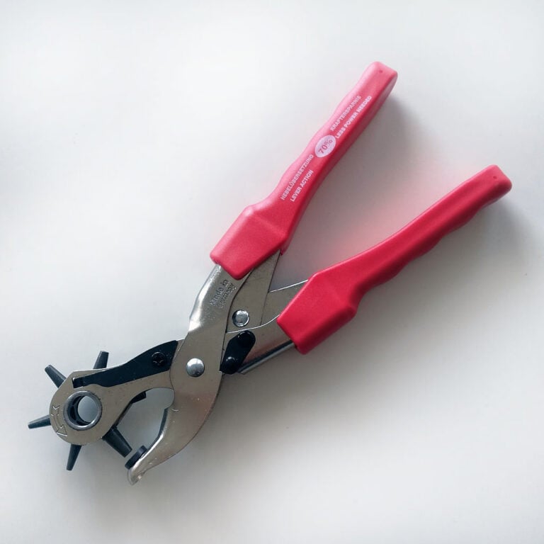 Nahkapasko reikäpihdit